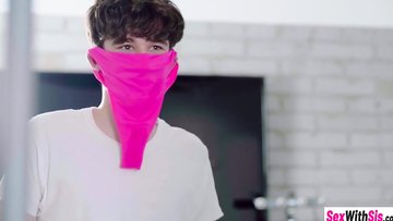 Stepbrother rammed his sexy stepsister Chloe Temple and enjoyed stick seducing by her