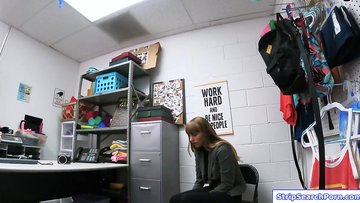 A teen employee screwed by store officer