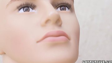 Michael Del Ray slides his titanic stick deep inside