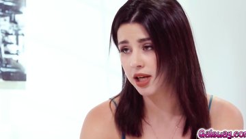 Kylie and Kyler's dripping twats while they slobbers each others