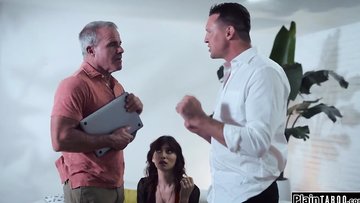 Big Tits tgirl housewife Korra del Rio cuckolds hubby and is analed