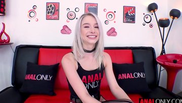 ANAL ONLY Scarlett Hampton's anal interview