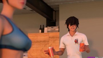 3D Student Students - XXX Wreck