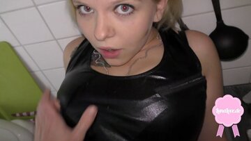 Sweet teen in wetlook gets rough punishment