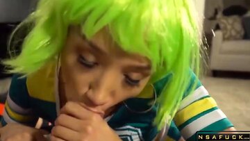 Enormous Cheerleader Gang Bang with with Abella Danger and her BFFs