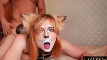 Pleasing Stepsis Wild Love and Deep Bj Oral Creampie Cutie Fox