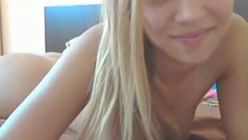 Sweety Coed With Perky Juggs On Webcamera