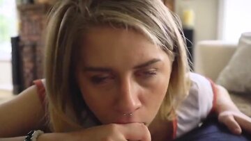 small teen in jeans gets rammed rough