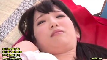 Japanese Beauties Appreciate Three Way Love Glass Room