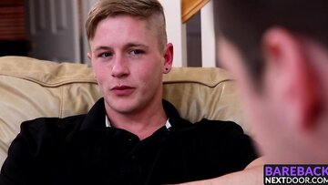 Chris Blades spreads his legs for Clark Campbell sizable tool