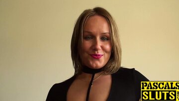 Sexy blonde Ashley Rider gets her tight pussy destro