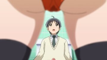 HENTAI chick increases her bust size about 5 cups