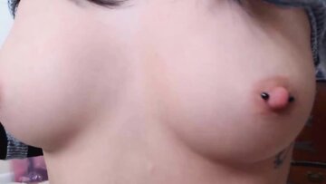 Small Miss Luna playing with her fav love toy