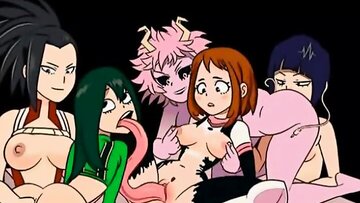 Cartoon lesbo teens seduction