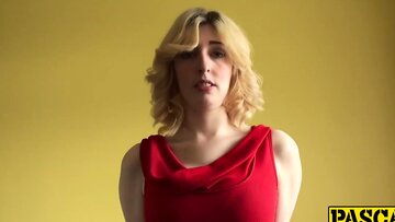 Big Boobs blonde girl Jessica Jensen doing it all by