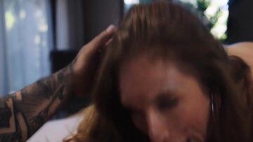 Housewife ignores husband and screws other dude