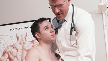 Rough Dr Wolf screws wild sweet teen Danny Wilcoxx wh