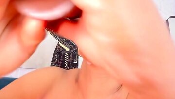 Throat goat mature mom