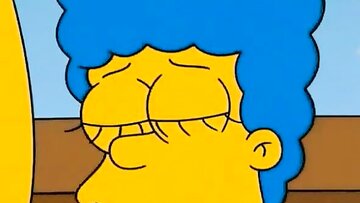 Marge Simpson real cheating wifey