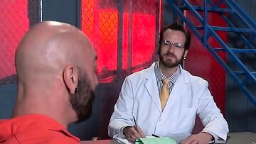 Hunky Drew Sebastion was rimmed and fist screwed by