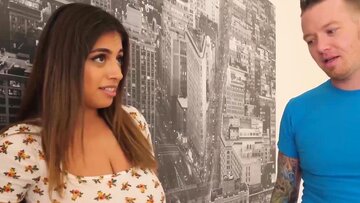 Ella Knox takes on four rod and enjoys oral