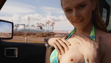 Big boobs brunet teen Sahara Skye takes on Charles D