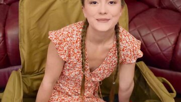 Skinny teen Mira Monroe moans while a enormous rod