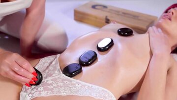 Stunning Euro lesbians Babe Gang and Yenifer Chaco