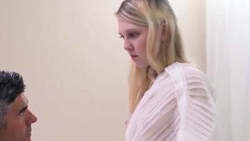 GirlMormons. - Sweet blonde Mormon maid jump