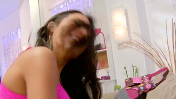 Brunet Sweetie Amia Miley Gets Slammed