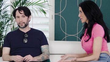 Reagan Foxx’s Tight Pink Pussy Stretched Wide