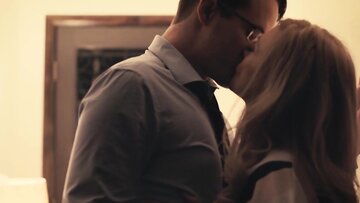 Nina Hartley drills younger guy into horny p