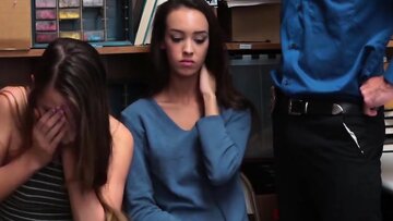 ShopliftersPunished. - Teen three way sex with