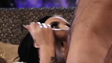 Tattooed chick needs wild fucking and lots of jizz o