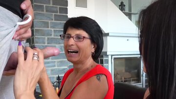 Granny’s Reverse Cowgirl Hardcore