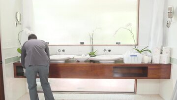 Mature Brett Rossi teaches girl about hard b