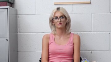 Tallie Lorian's Playful Detainment by Security