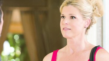 Mature India Summer receives cum in mouth after ba