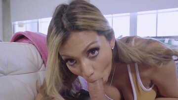 Stepbro Blow & Facial Teen Fuck