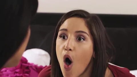 Sensual Strap On Action: Mercedes Dominates Abella with Passion