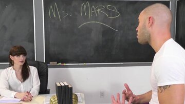 Sensual tbabe Natalie Mars blowing rod before har