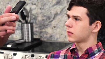 I inject my massive cock in Dakota Lovells mouth a