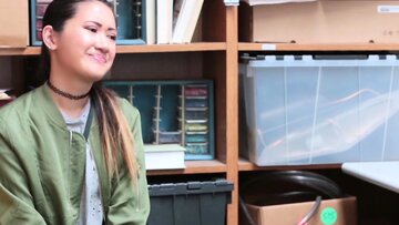 Asian Jade Noir spreads legs for diciplinary penet