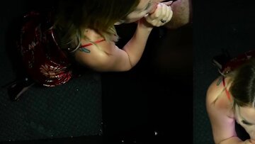 MILF Sydney Paige’s BBC Gloryhole Feast