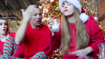 Teen Niki Snow sucks & rides stepdad