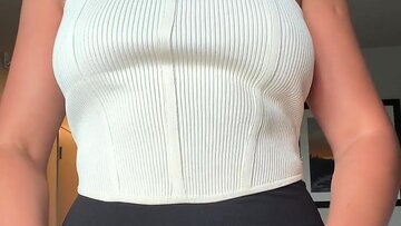 Naughty Librarian Camel Toe Tease