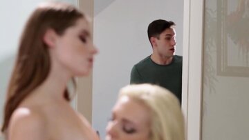 Alice March & Tiffany’s Shared Cock Dream