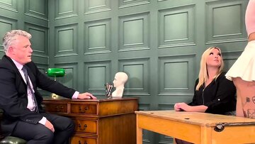 Stepmom Charlie Rae and Gigi Patsy Suck Down the Principal Together