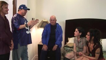 Lesbian Couple Seeking Sperm Donor: Cadence St John's Cuckquean Fantasy Fulfilled by Stranger