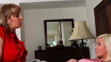 blonde and bombshell stepmom in sixtynine